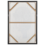 Canvas TREPPIO Abstraktes Muster 63 x 99 cm Blau
