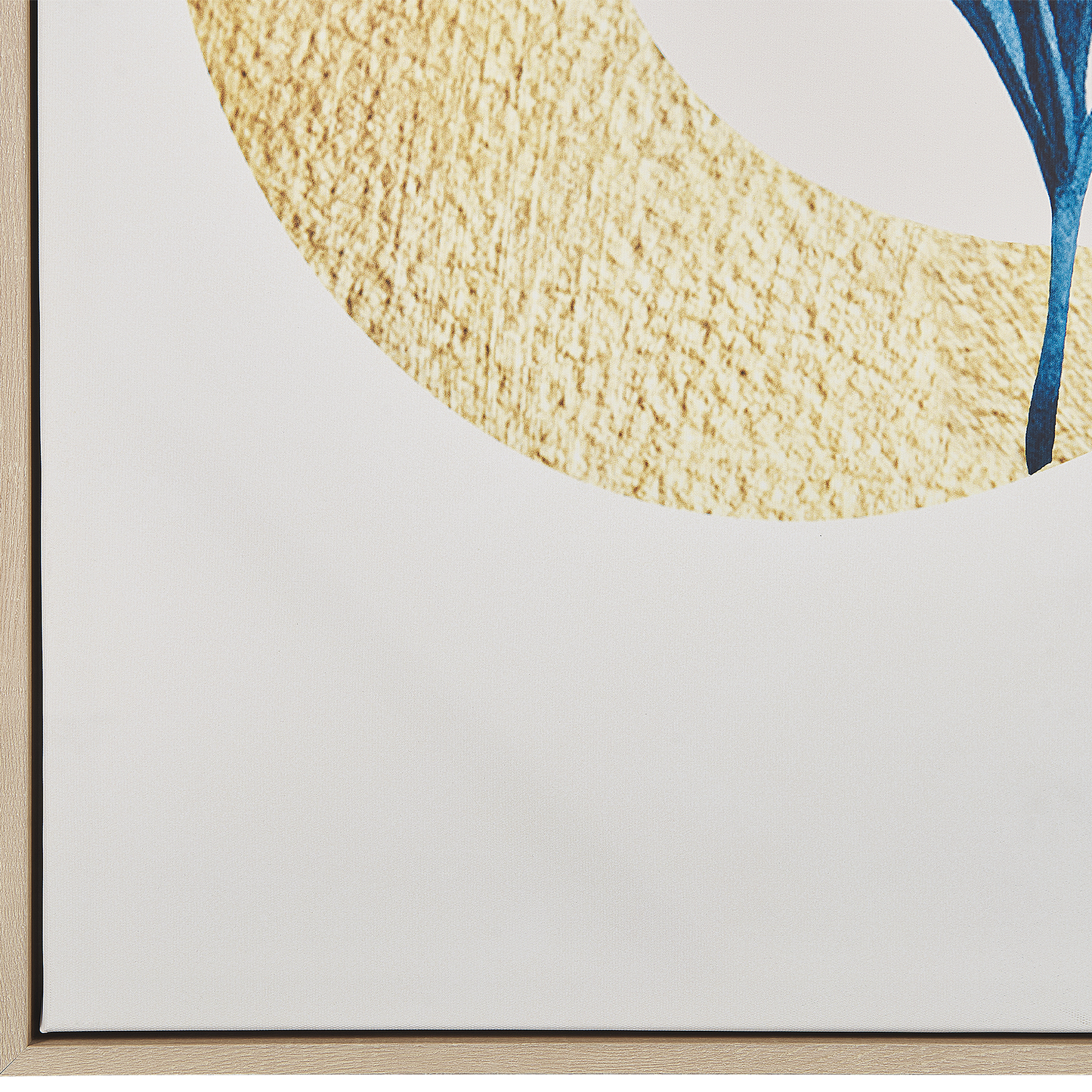 Canvas CORVARO Naturmotiv 63 x 99 cm Beige