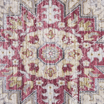 Teppich mehrfarbig orientalisches Muster 150 x 230 cm Kurzflor ARHAVI