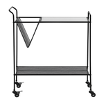 Servierwagen ALAMO Metall Schwarz