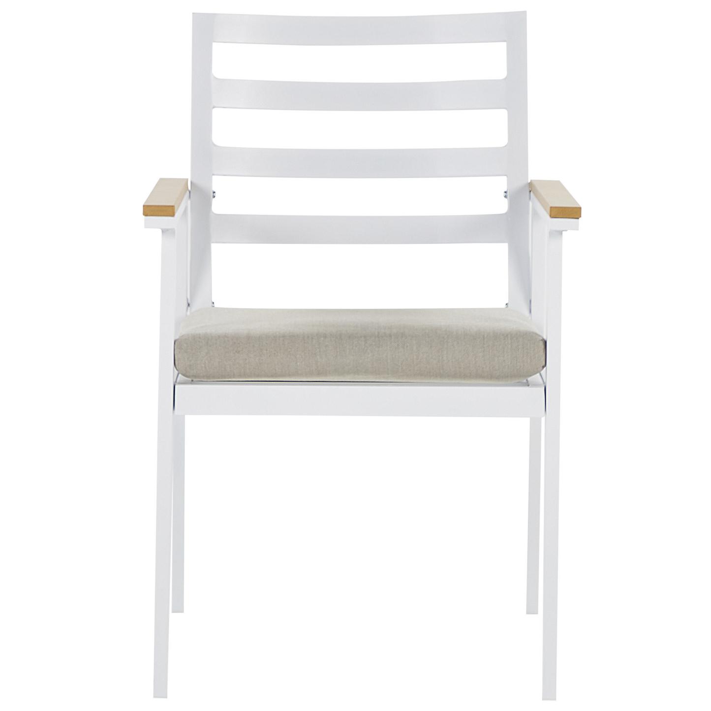 Gartenmöbel Set 4-Sitzer CAVOLI inkl. Kissen Metall Beige