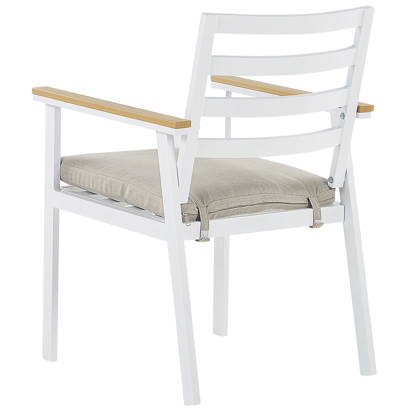 Gartenmöbel Set 4-Sitzer CAVOLI inkl. Kissen Metall Beige