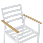 Gartenmöbel Set 4-Sitzer CAVOLI inkl. Kissen Metall Beige