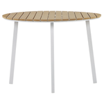 Gartenmöbel Set 4-Sitzer CAVOLI inkl. Kissen Metall Beige