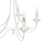 Kronleuchter DABUS Metall Weiss