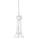 Kronleuchter DABUS Metall Weiss