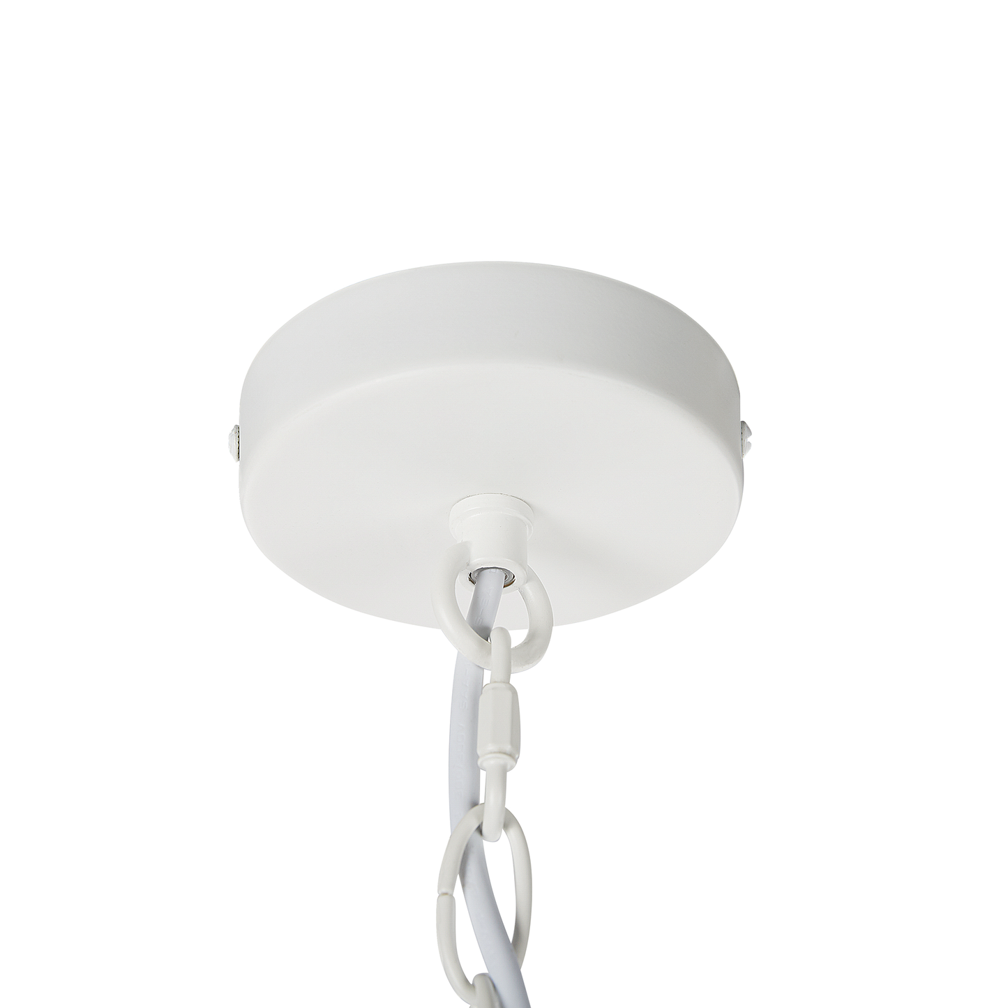 Kronleuchter DABUS Metall Weiss