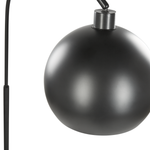 Stehlampe schwarz 148 cm Glockenform GUMARA