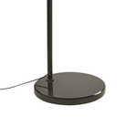 Stehlampe schwarz 148 cm Glockenform GUMARA