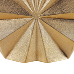 Dekovase AELIA Keramik 25 cm Gold