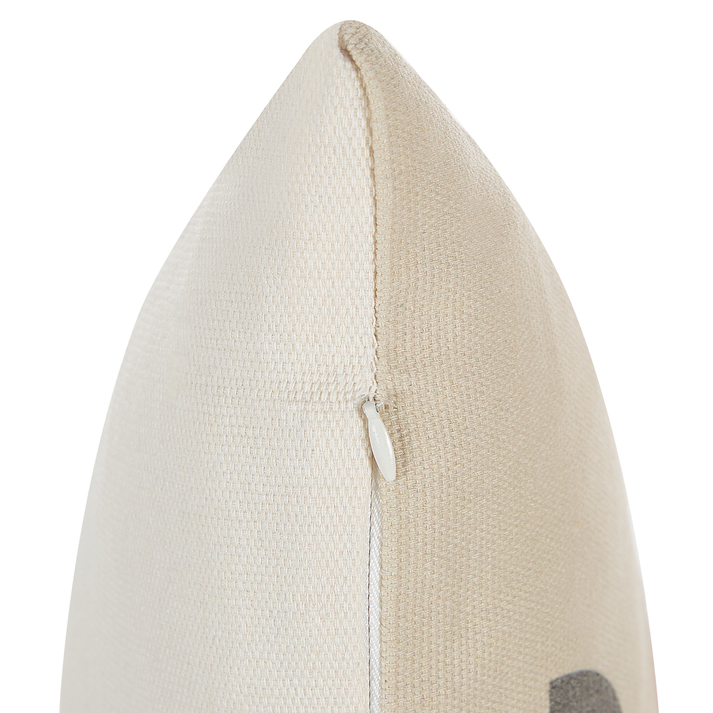 Dekokissen 2er Set CARDOON 45 x 45 cm Weiss Abstraktes Muster
