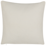 Dekokissen 2er Set CALLIOPSIS 45 x 45 cm Weiss Abstraktes Muster