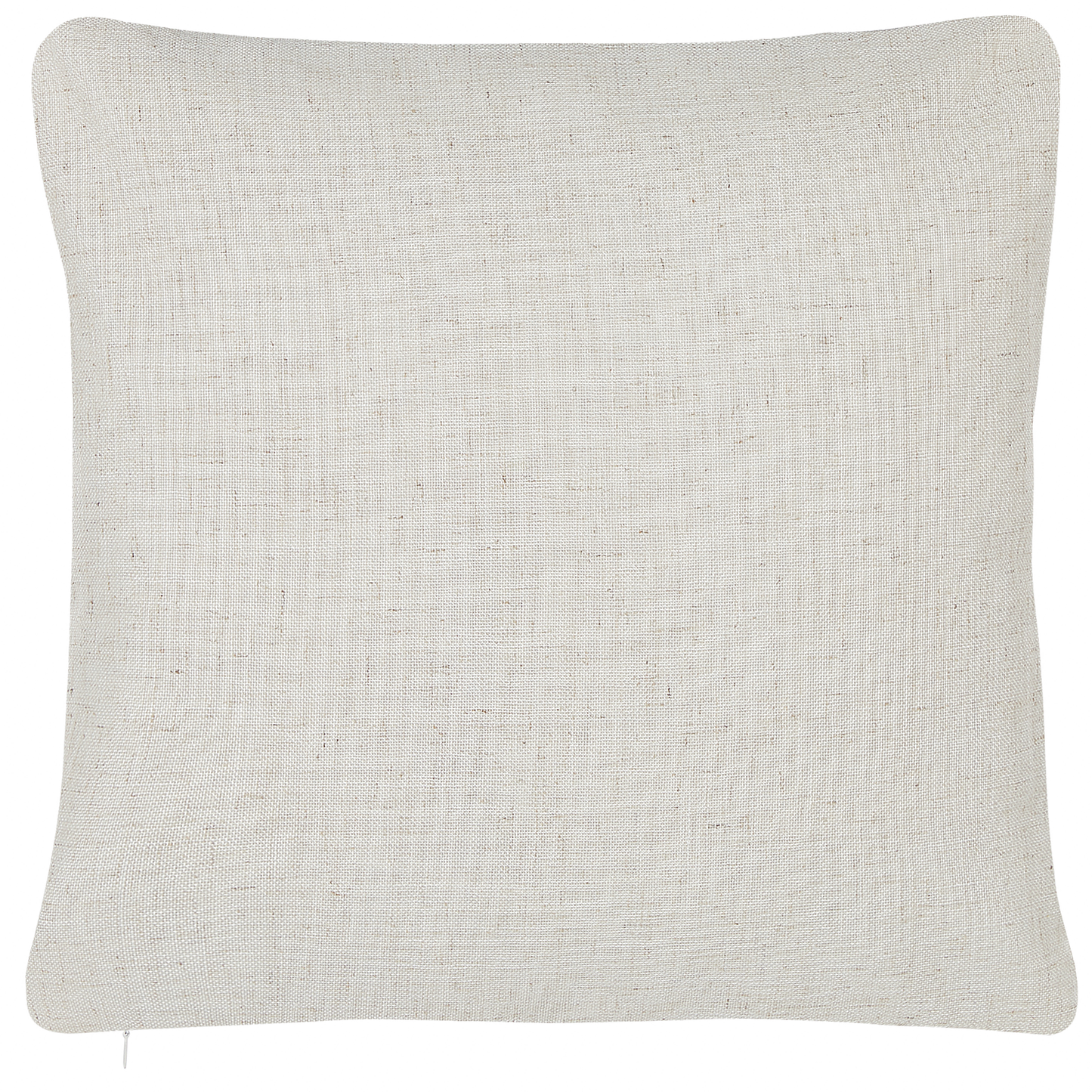 Dekokissen 2er Set CALENDULA 45 x 45 cm Weiss Pflanzenmuster
