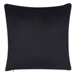 Dekokissen 2er Set TOADFLAX Samtstoff 45 x 45 cm Grün Schwarz Pflanzenmuster
