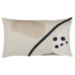 Dekokissen 2er Set OSTEOSPERMUM 30 x 50 cm Beige Abstraktes Muster