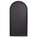 Wandspiegel CAMPEL 49 cm 97 cm Metall Schwarz