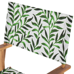 Gartenstuhl 2er Set CINE Akazienholz Weiss