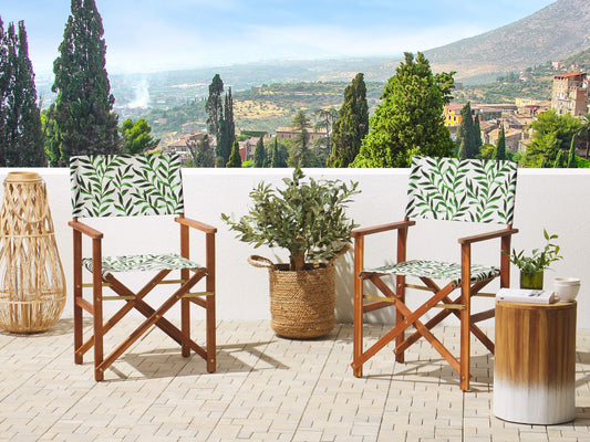 Ersatzstoff für Gartenstühle 2er Set CINE Weiss