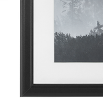 Bilderrahmen 6er Set ZINARE Landschaft Schwarz