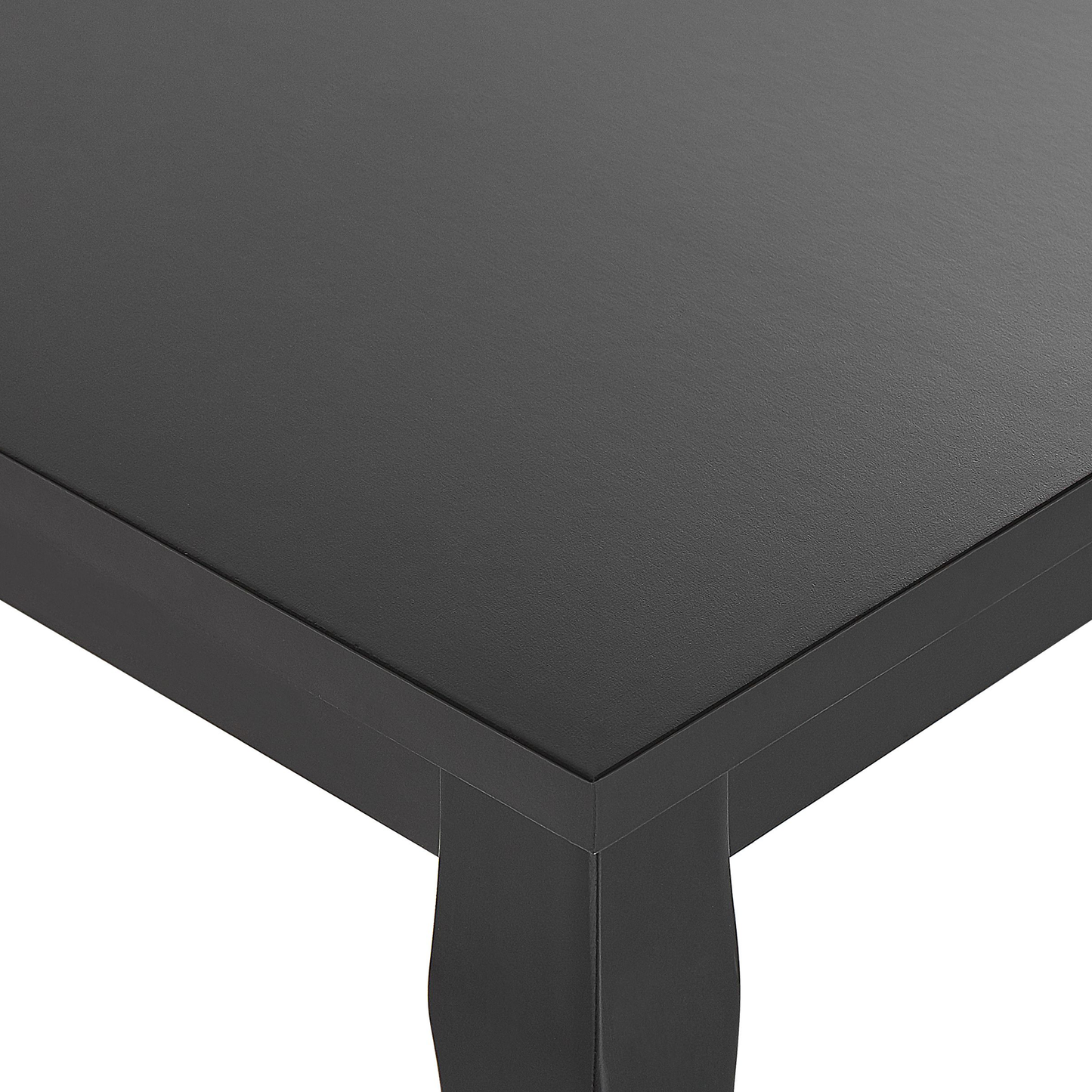 Couchtisch schwarz 80 x 40 cm SNOOK