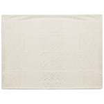 Kuscheldecke ALAZEYA 130 x 180 cm Creme