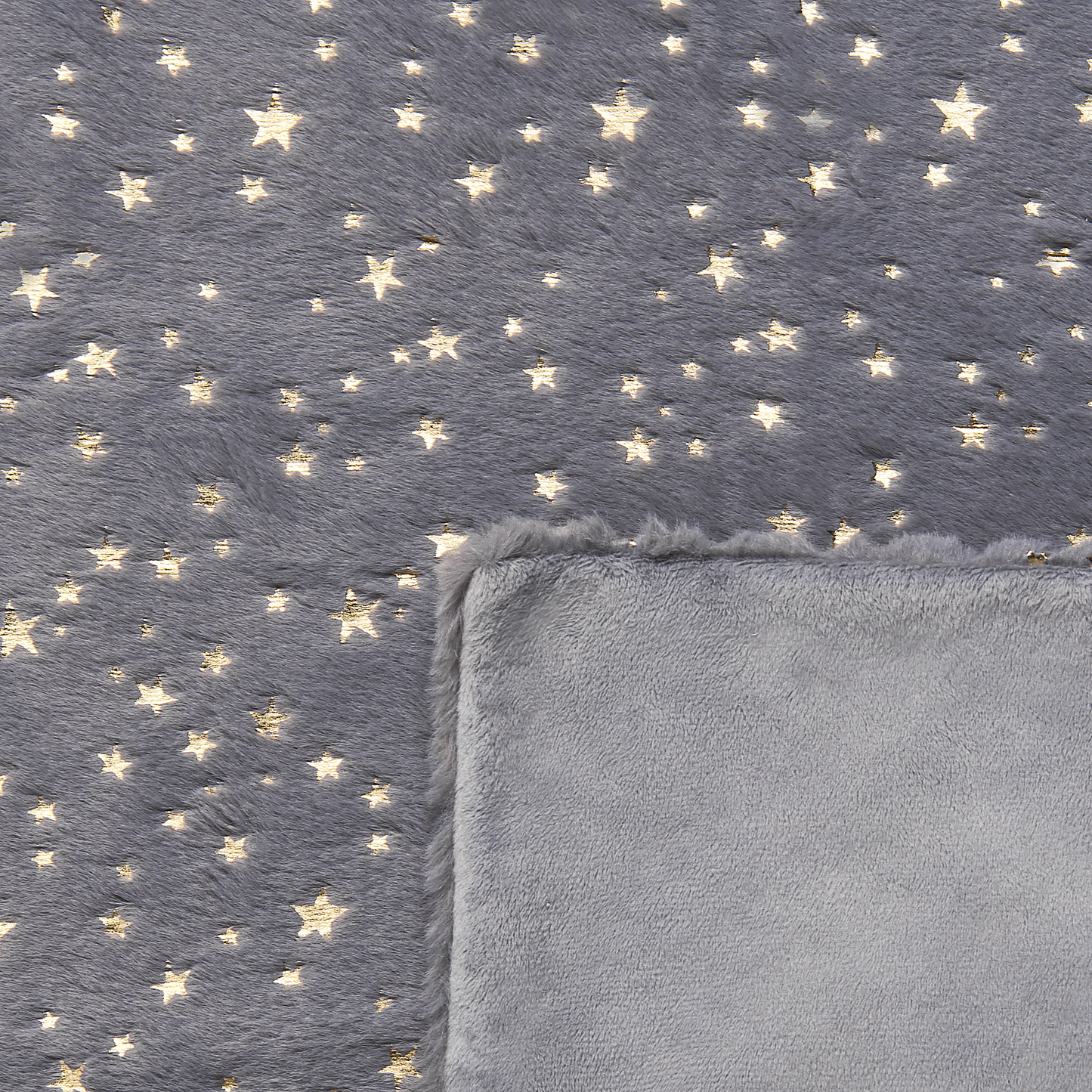 Kuscheldecke ALAZEYA 150 x 200 cm Grau
