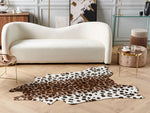 Kunstfell-Teppich Leopard braun / weiss 150 x 200 cm BOGONG