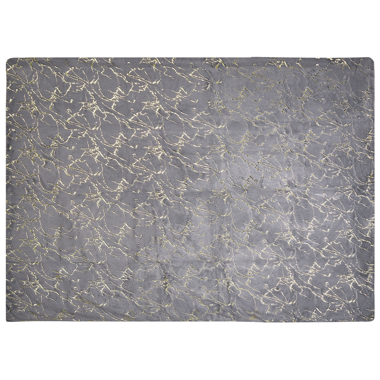 Kuscheldecke GODAVARI 130 x 180 cm Grau