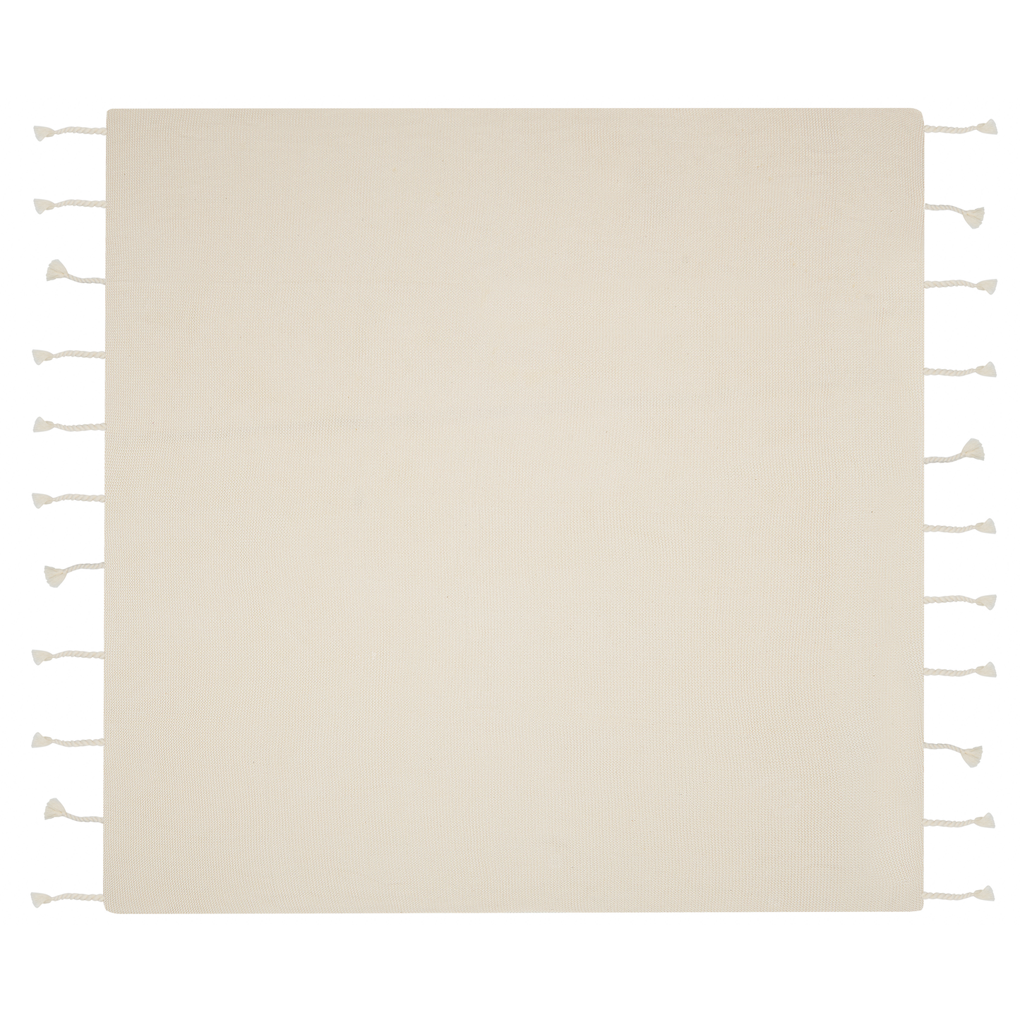 Kuscheldecke NAZILLI Baumwolle 125 x 150 cm Beige