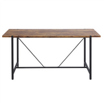 Esstisch SARITAS Braun 160 cm 80 cm