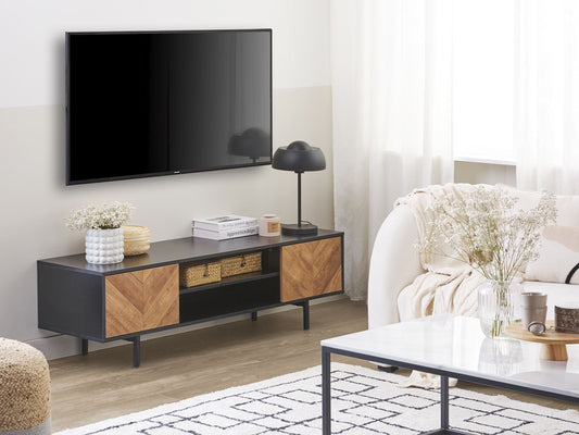 TV-Möbel SALINA Braun / Schwarz
