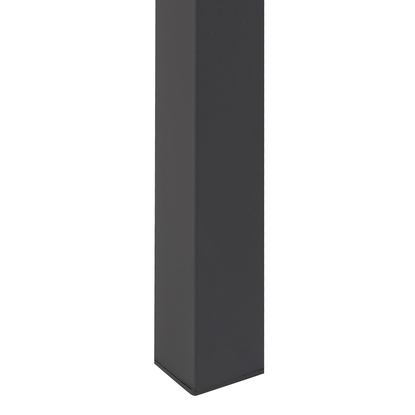 Ausziehbarer Esstisch GRANADA Schwarz 120/160 cm 80 cm