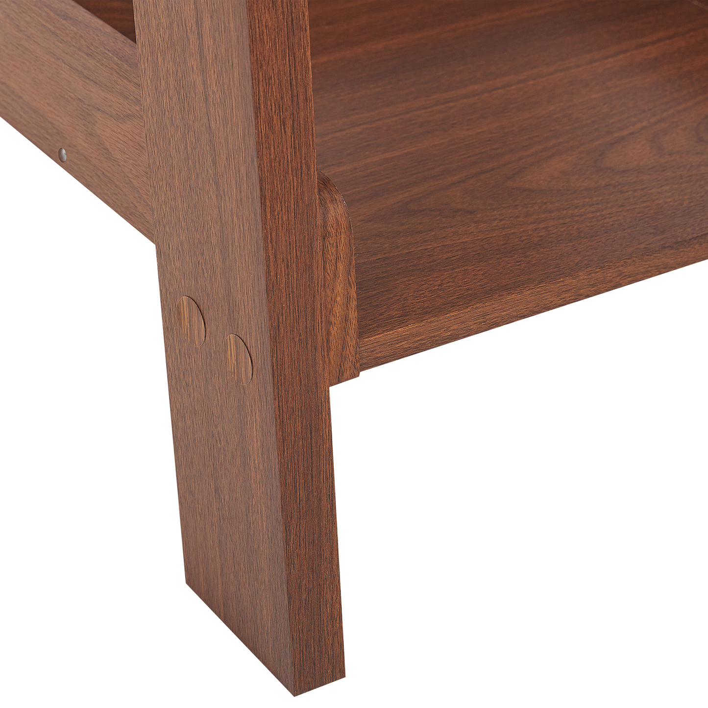 Bücherregal mit 5 Fächern MOBILE TRIO 167 cm Dunkelbraun