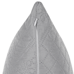 Tagesdecke mit Kissen ALAMUT 140 x 210 cm Grau