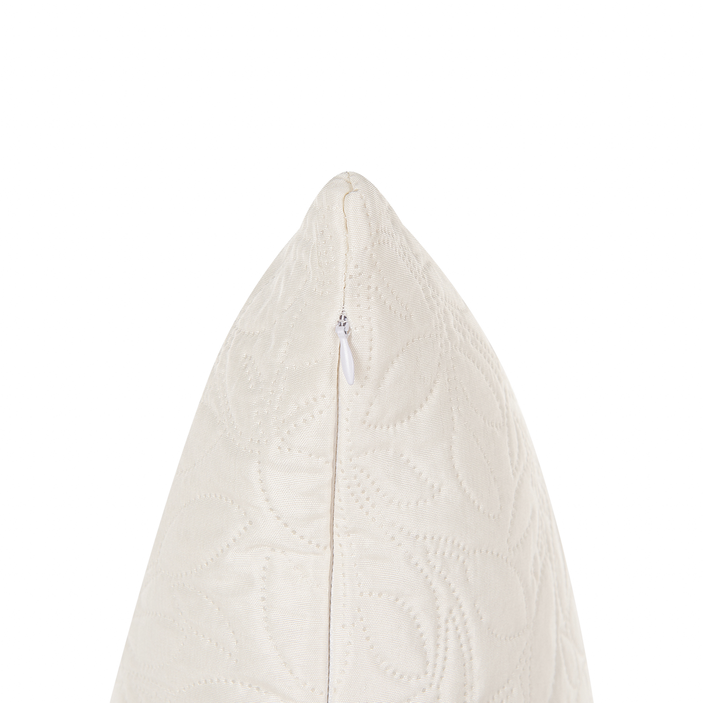 Tagesdecke mit Kissen RUDKHAN 140 x 210 cm Creme
