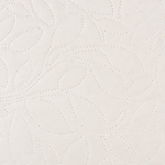 Tagesdecke mit Kissen RUDKHAN 140 x 210 cm Creme