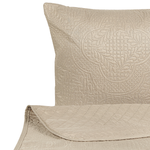 Tagesdecke mit Kissen SHUSH 140 x 210 cm Taupe