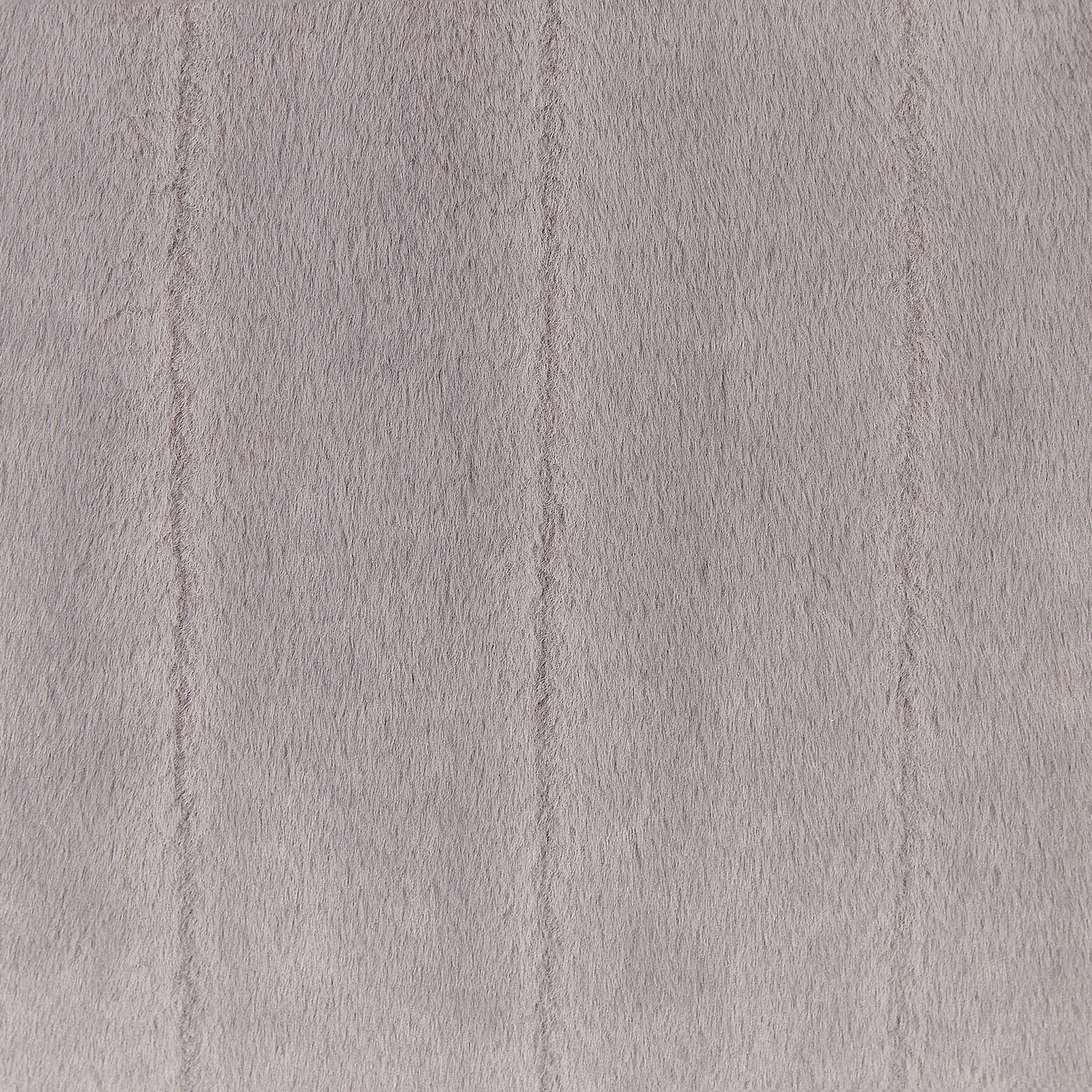 Dekokissen 2er Set PUMILA Webpelz 45 x 45 cm Hellgrau Streifenmuster