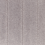 Dekokissen 2er Set PUMILA Webpelz 45 x 45 cm Hellgrau Streifenmuster