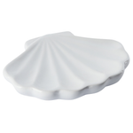 Badaccessoires Set 3-teilig SHELL Keramik Weiss