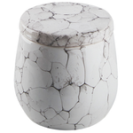 Badaccessoires Set 6-teilig CALLELA Keramik Weiss