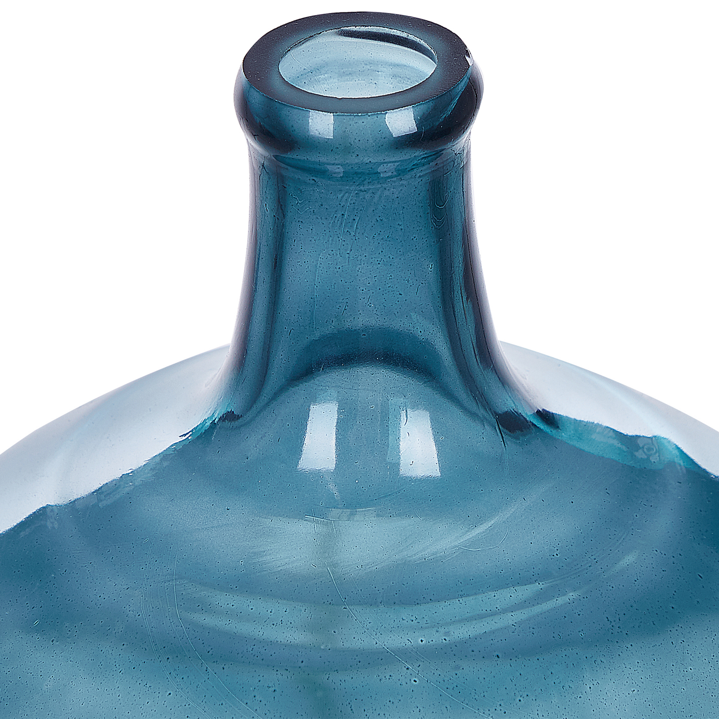Glas Dekovase 31 cm Blau CHAPPATHI