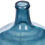 Glas Dekovase 31 cm Blau CHAPPATHI