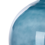 Glas Dekovase 31 cm Blau CHAPPATHI