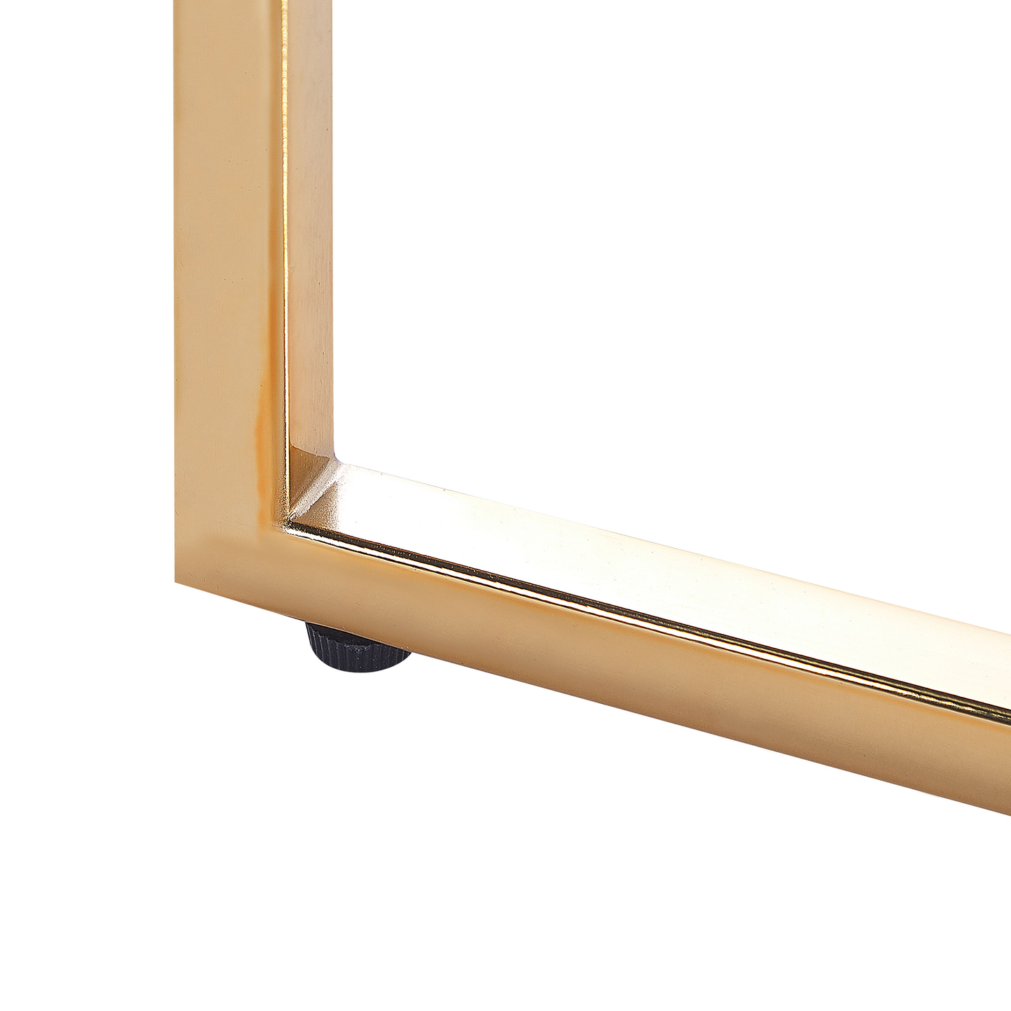 Konsolentisch ROYSE Sicherheitsglas Weisser Marmor