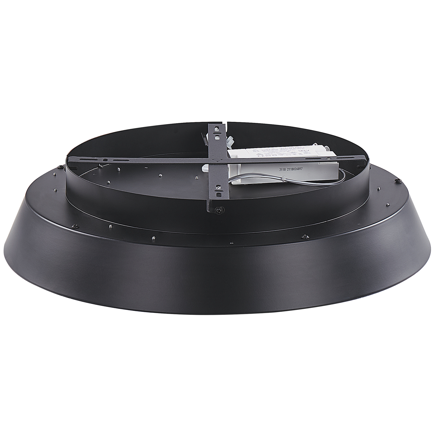 LED Deckenlampe BILIN Metall Schwarz