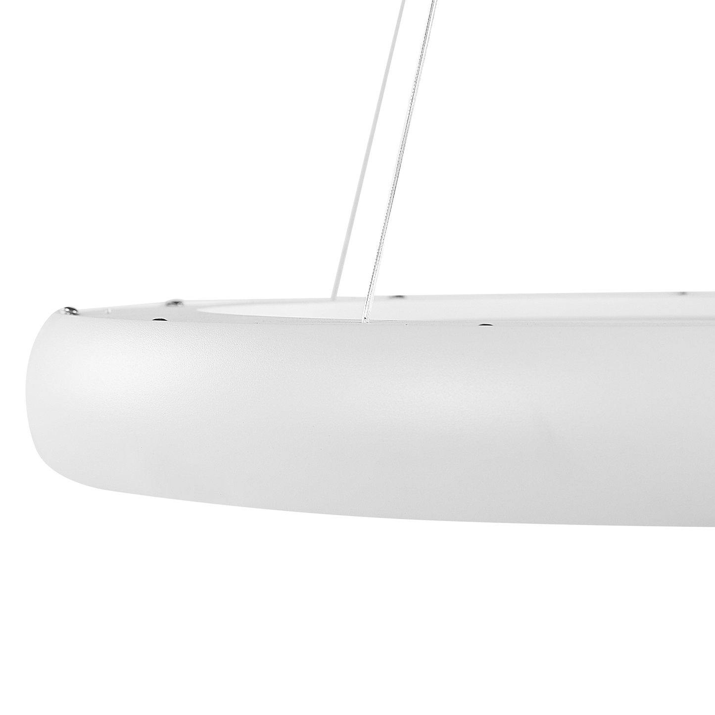 LED Hängelampe BAGO Metall Weiss