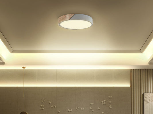 LED Deckenlampe PATTANI Metall Grau