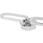 LED Wandlampe KRANG Metall Silber