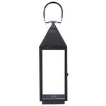 Laterne BALI Edelstahl 54 cm Schwarz